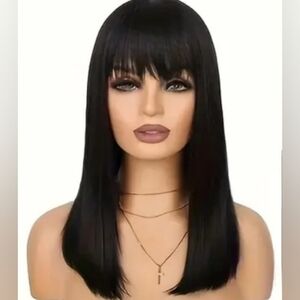 Sleek Black Women's Hair Wig